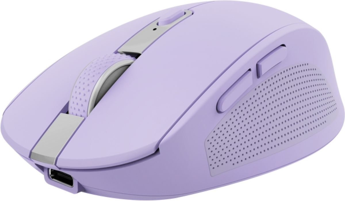 Мишка TRUST Ozaa Compact Wireless Mouse лилавана ниска цена с бърза доставка - BestPC.BG