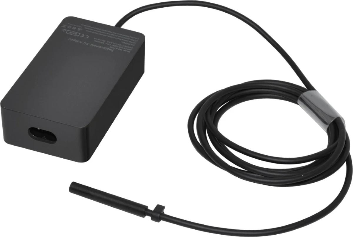 Заряднo за лаптоп Microsoft, 65W/15V/4A, букса - Surface 3/4/5/6 tipна ниска цена с бърза доставка - BestPC.BG