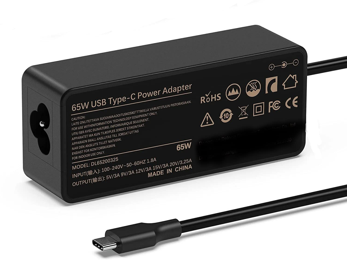 Захранване за лаптоп Lenovo, Dell, Asus, Acer, HP, 65W/20V/3.25A, букса - Type-Cна ниска цена с бърза доставка - BestPC.BG