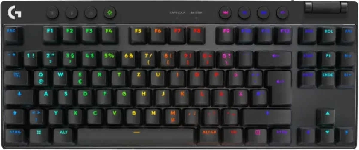 Клавиатура Геймърска Logitech G PRO X TKL/ 2.4GHZ-BT - N-A - EMEA28-935 - TACTILE, Чернана ниска цена с бърза доставка - BestPC.BG
