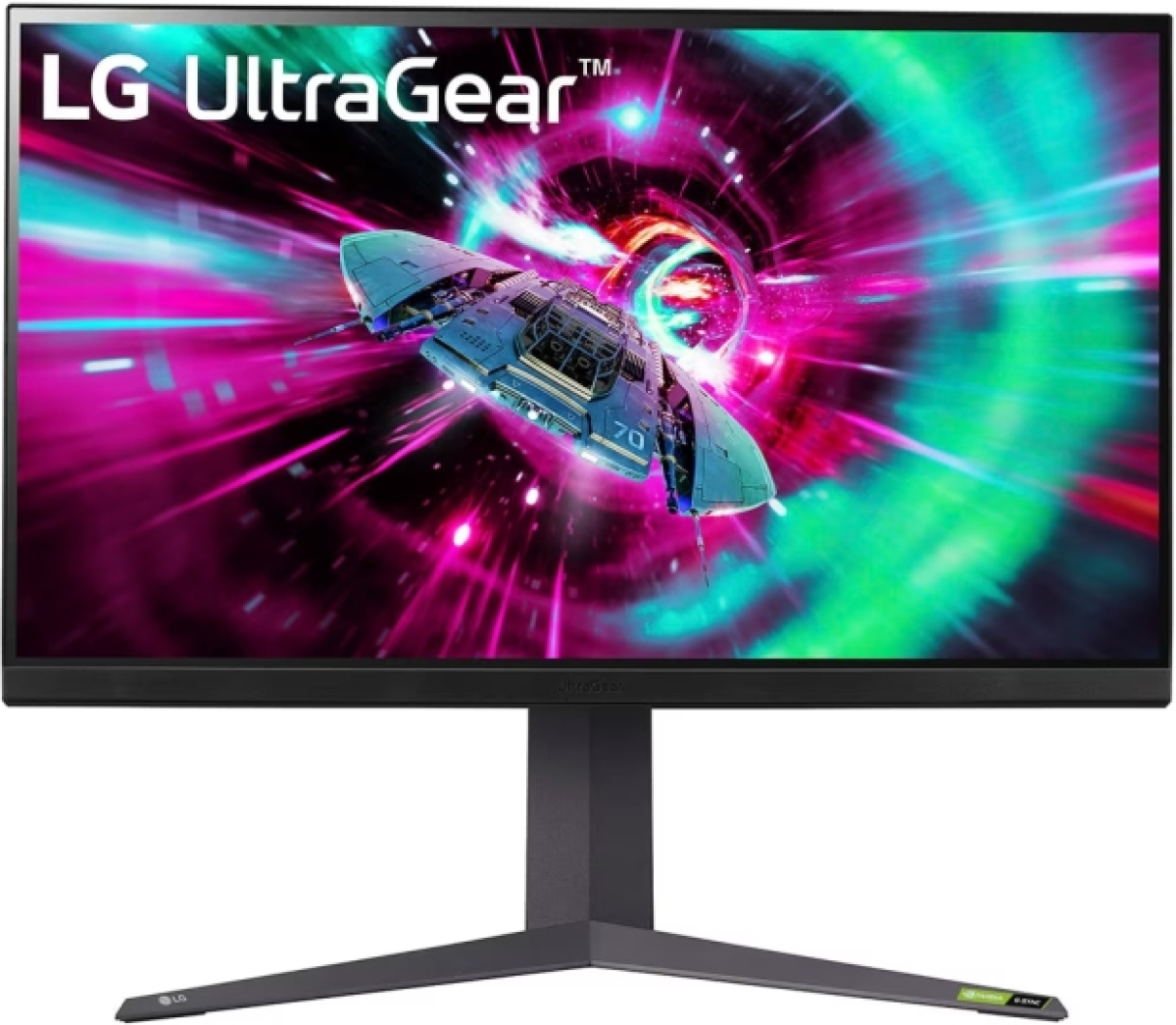Монитор Геймърски LG 32GR93U-B, 32" 3840x2160, 400 nits, 144Hz, 1ms, HDMI, DP, Pivot, VESAна ниска цена с бърза доставка - BestPC.BG