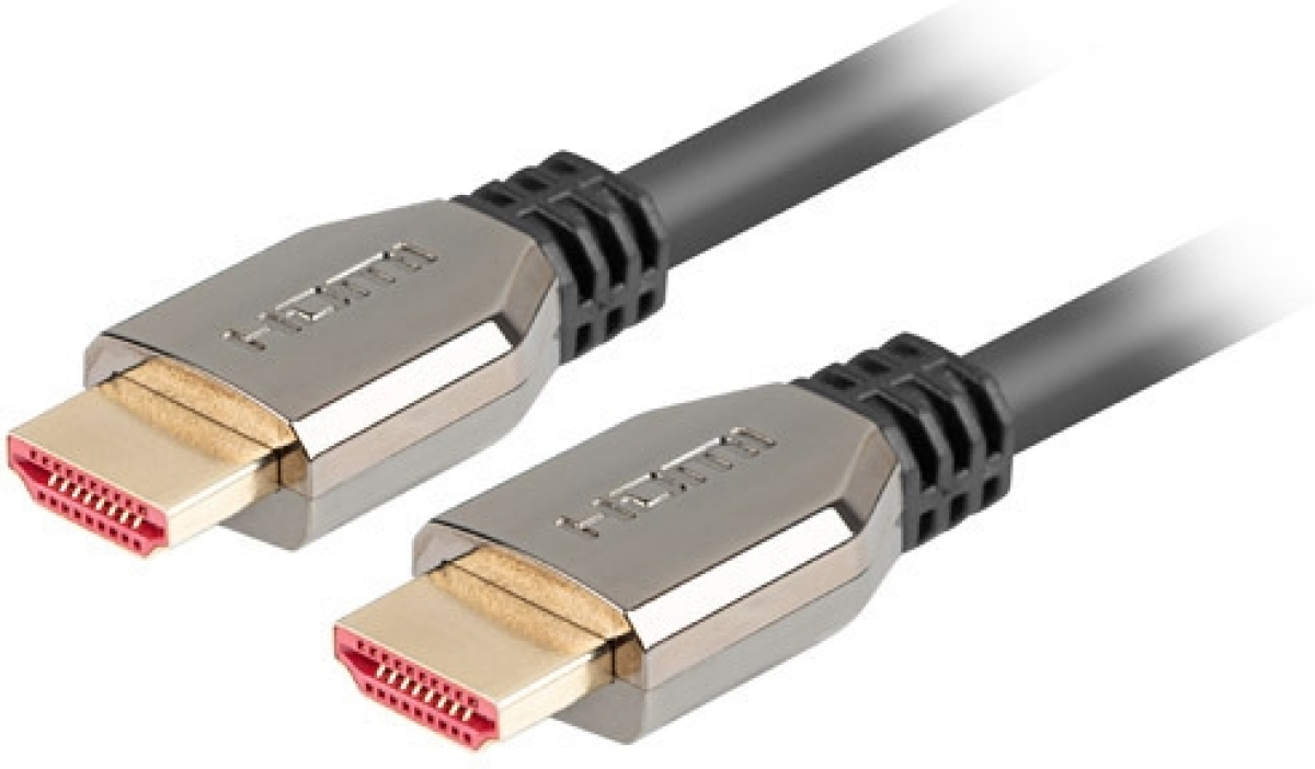 Кабел/адаптер Lanberg HDMI M-M V2.1 8K 60Hz cable 0.5m, blackна ниска цена с бърза доставка - BestPC.BG