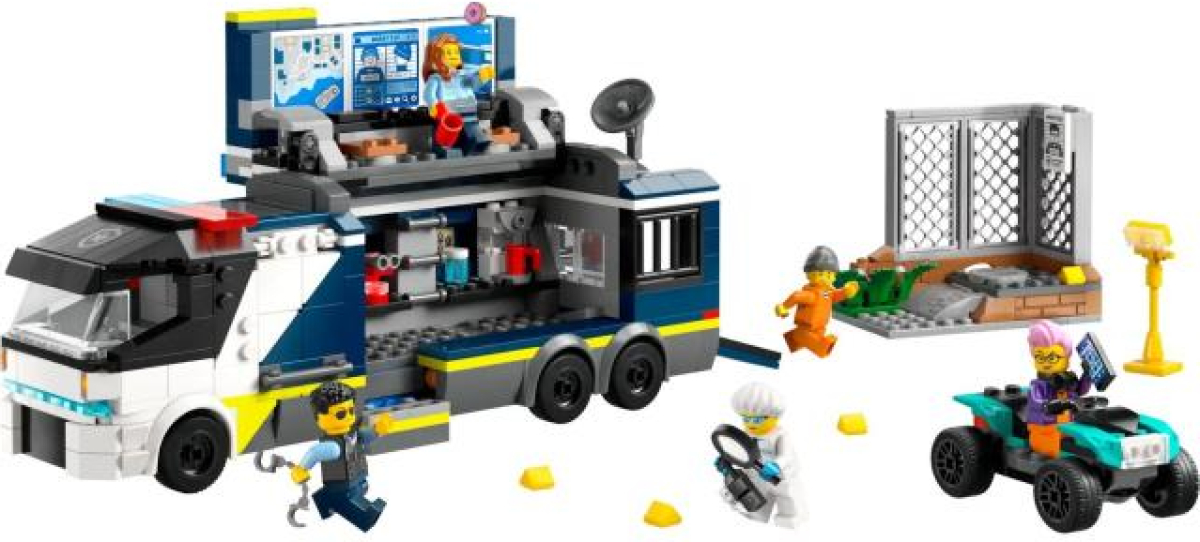 LEGO City - Police Mobile Crime Lab Truck - 60418на ниска цена с бърза доставка - BestPC.BG