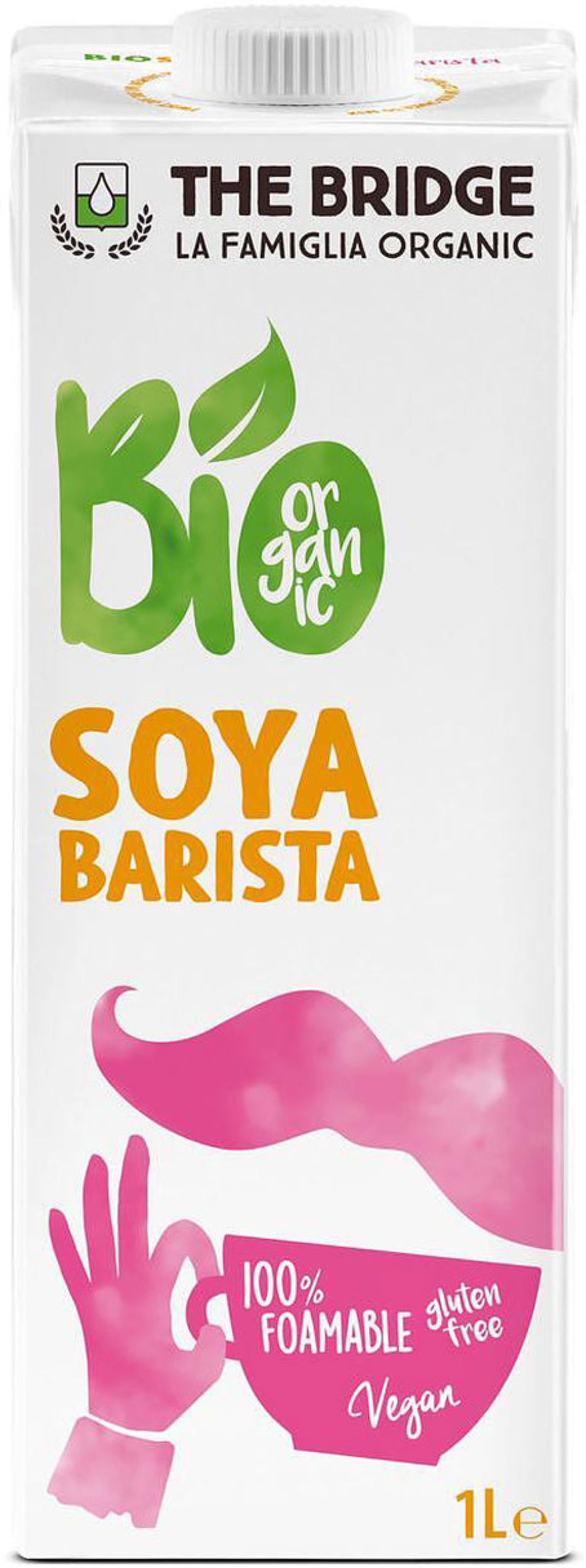 Продукт The Bridge Био напитка Barista, соева, 1 Lна ниска цена с бърза доставка - BestPC.BG