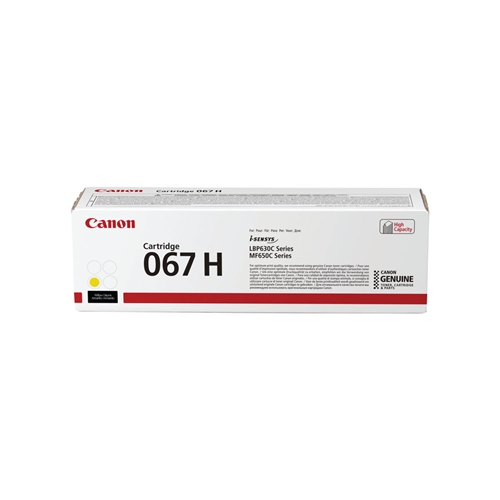 Тонер за лазерен принтер Canon CRG-067H, MF65x-LBP63x, 2350 страници-5%, жълтна ниска цена с бърза доставка - BestPC.BG