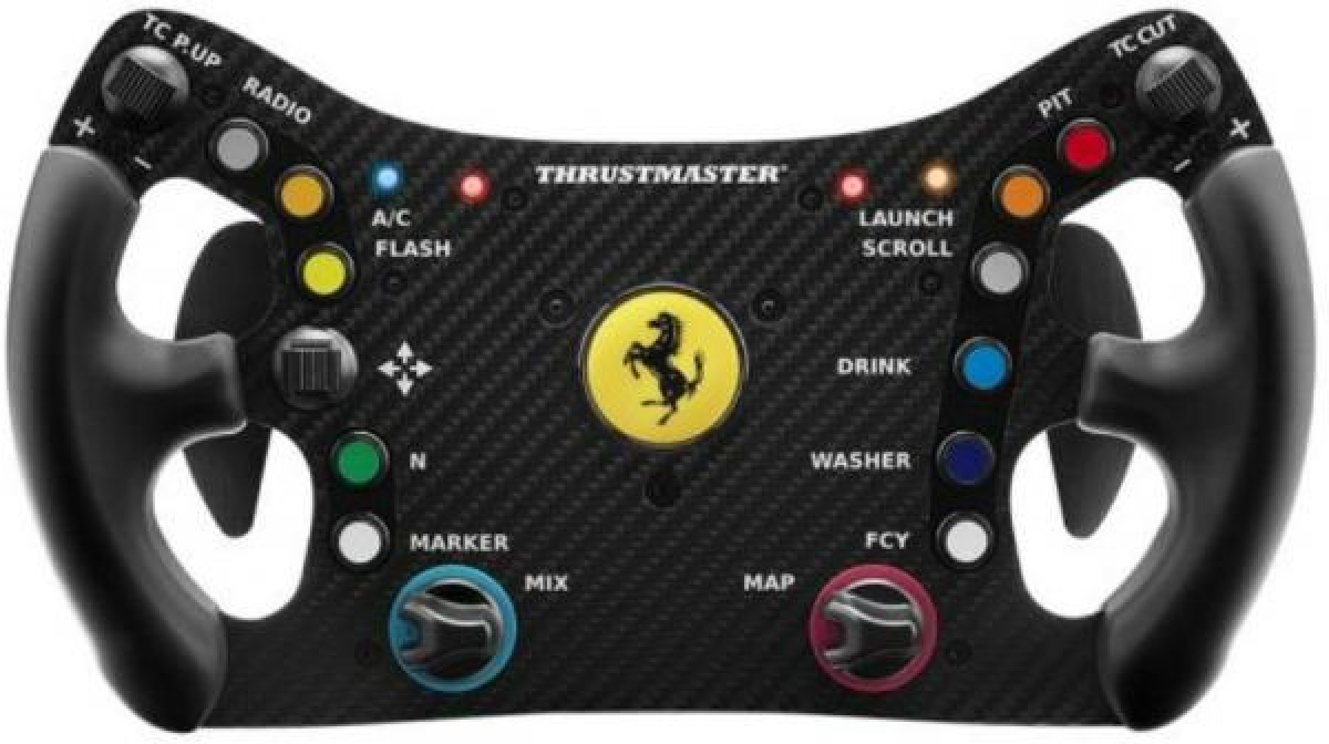 Мултимедиен продукт Волан Thrustmaster Ferrari 488 GT3 Wheel Add-On, PC, PS4, PS5, Xboxна ниска цена с бърза доставка - BestPC.BG