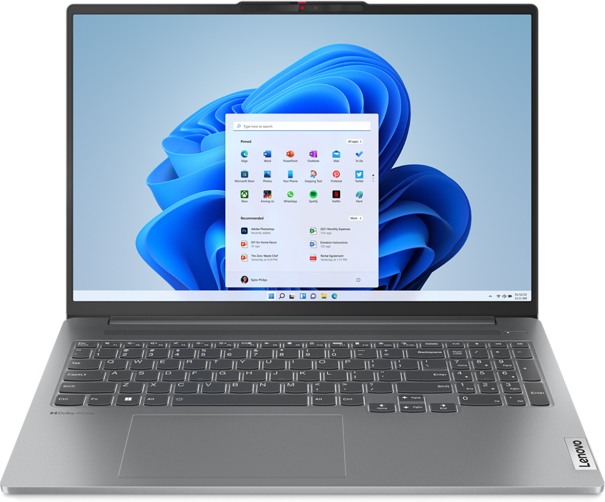 Лаптоп Lenovo IdeaPad Pro 5, Ryzen 7 7840HS, 32GB, 1TB SSD NVMe, Radeon 780M, 16" WQXGAна ниска цена с бърза доставка - BestPC.BG