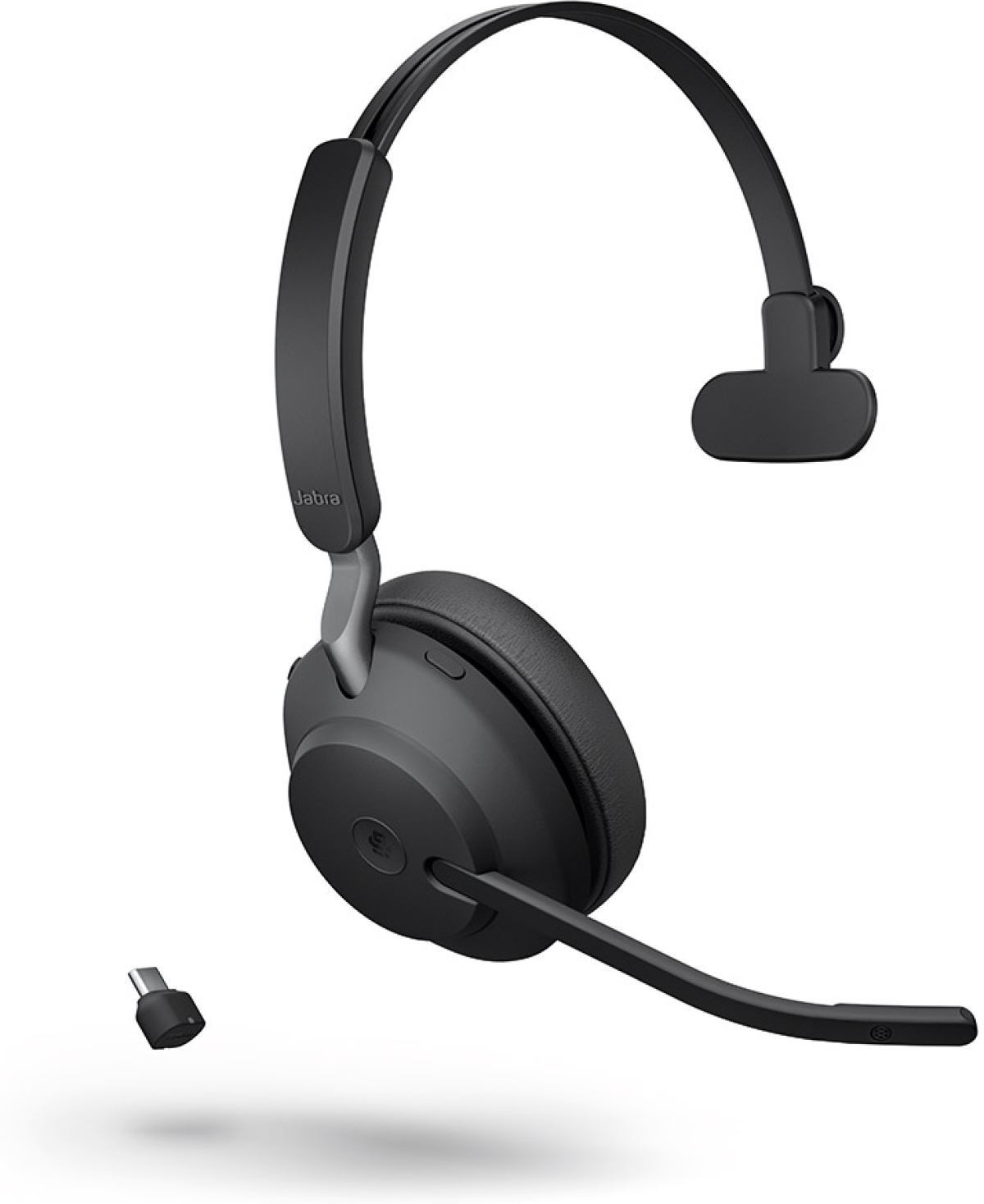 Слушалки Jabra EVOLVE2 65 моно слушалка, MS, Link380 USB-C, чернана ниска цена с бърза доставка - BestPC.BG