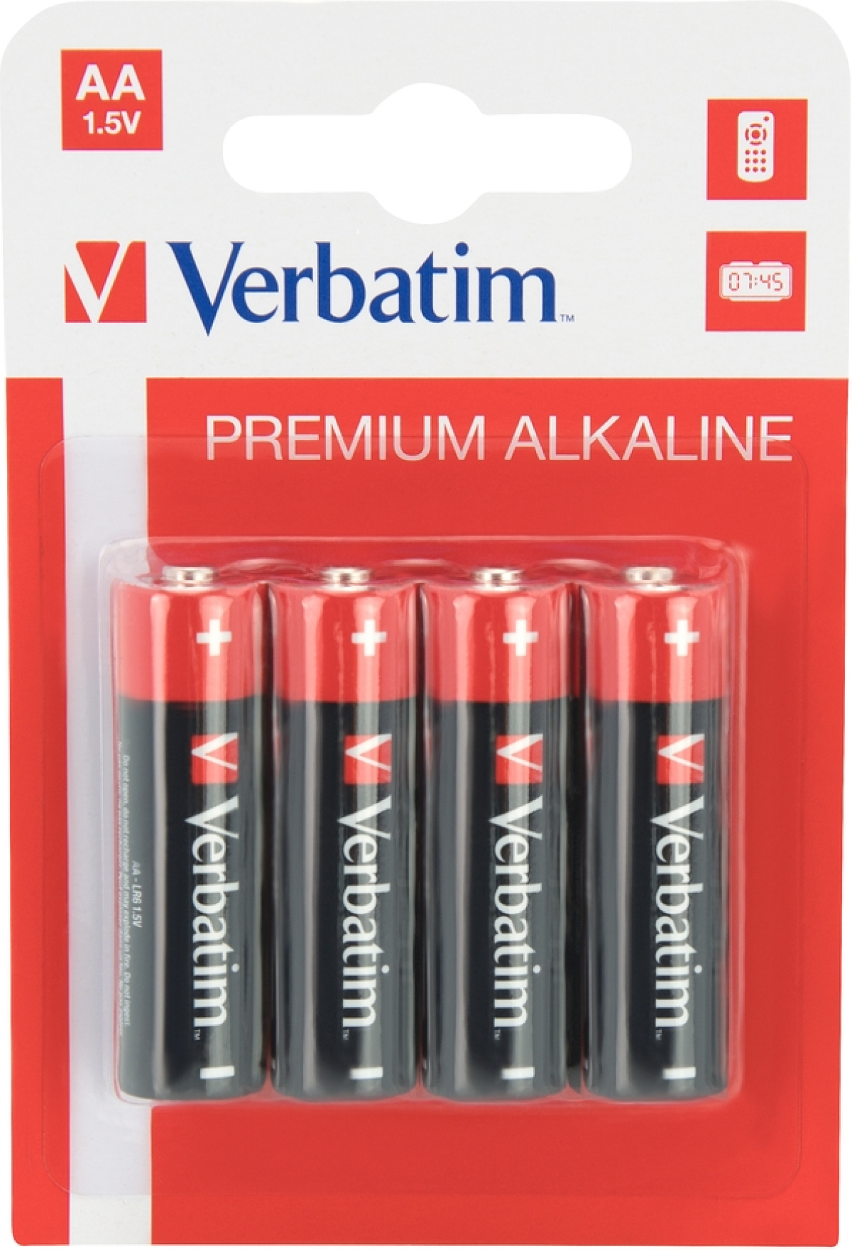 Батерия Verbatim ALKALINE BATTERY AA 4 PACK (HANGCARD)на ниска цена с бърза доставка - BestPC.BG