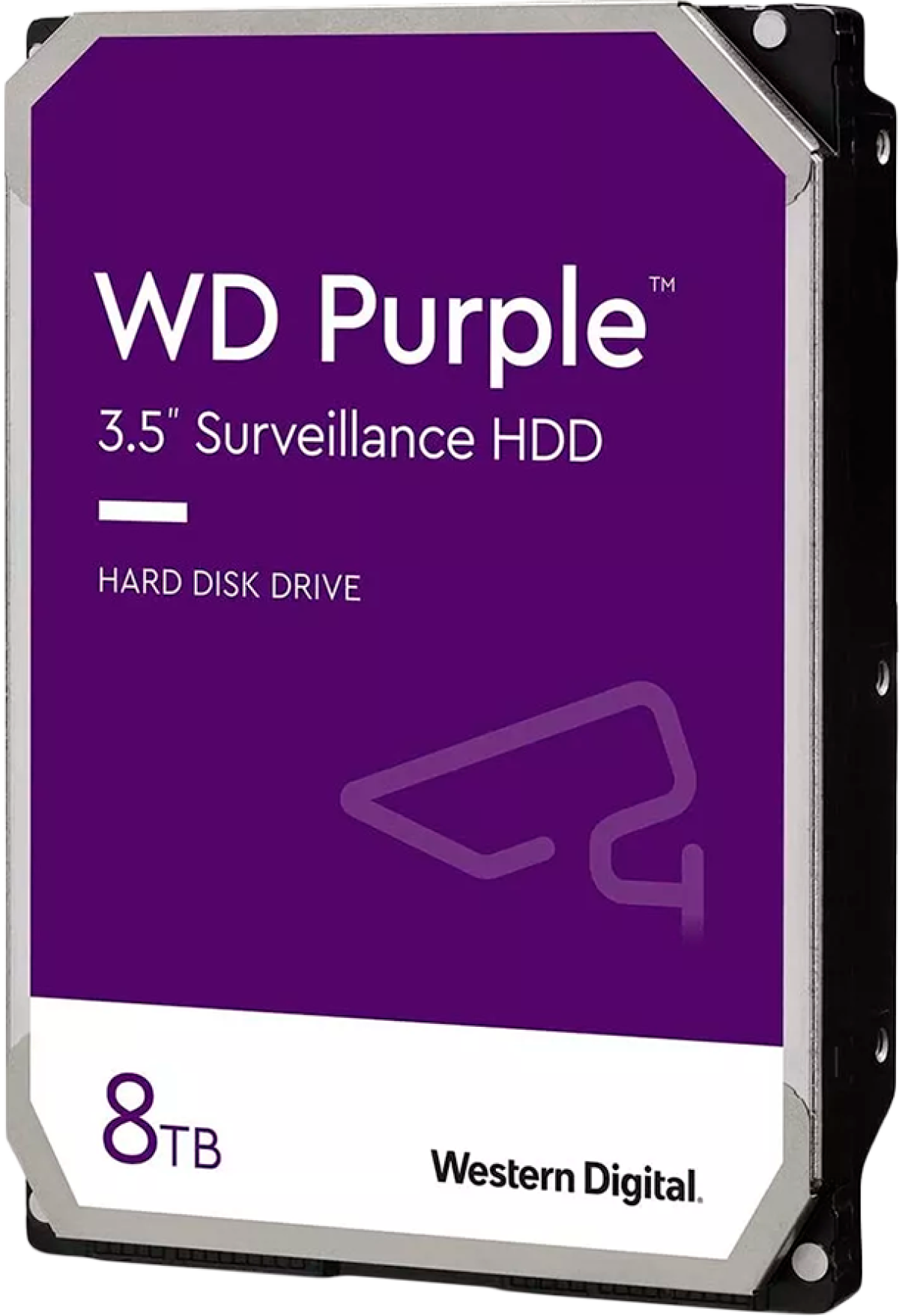 HDD за DVR-видеонаблюдение Western Digital Purple 8TB HDD за видеонаблюдение, SATA, 5640rpm, 256MB кеш памет, 3.5"на ниска цена с бърза доставка - BestPC.BG
