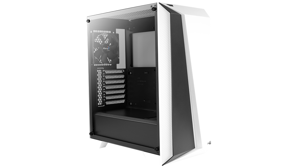 Кутия Aerocool Cylon Pro RGB прозрачен панел от закалено стъкло CYLON-PRO-G-WT-V2на ниска цена с бърза доставка - BestPC.BG