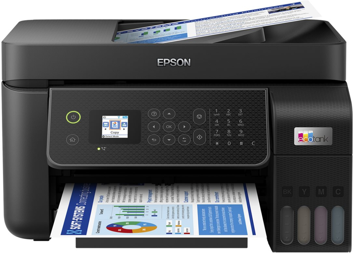 Мултифункционално у-во EPSON EcoTank L5310 MFP printer 10ppmна ниска цена с бърза доставка - BestPC.BG