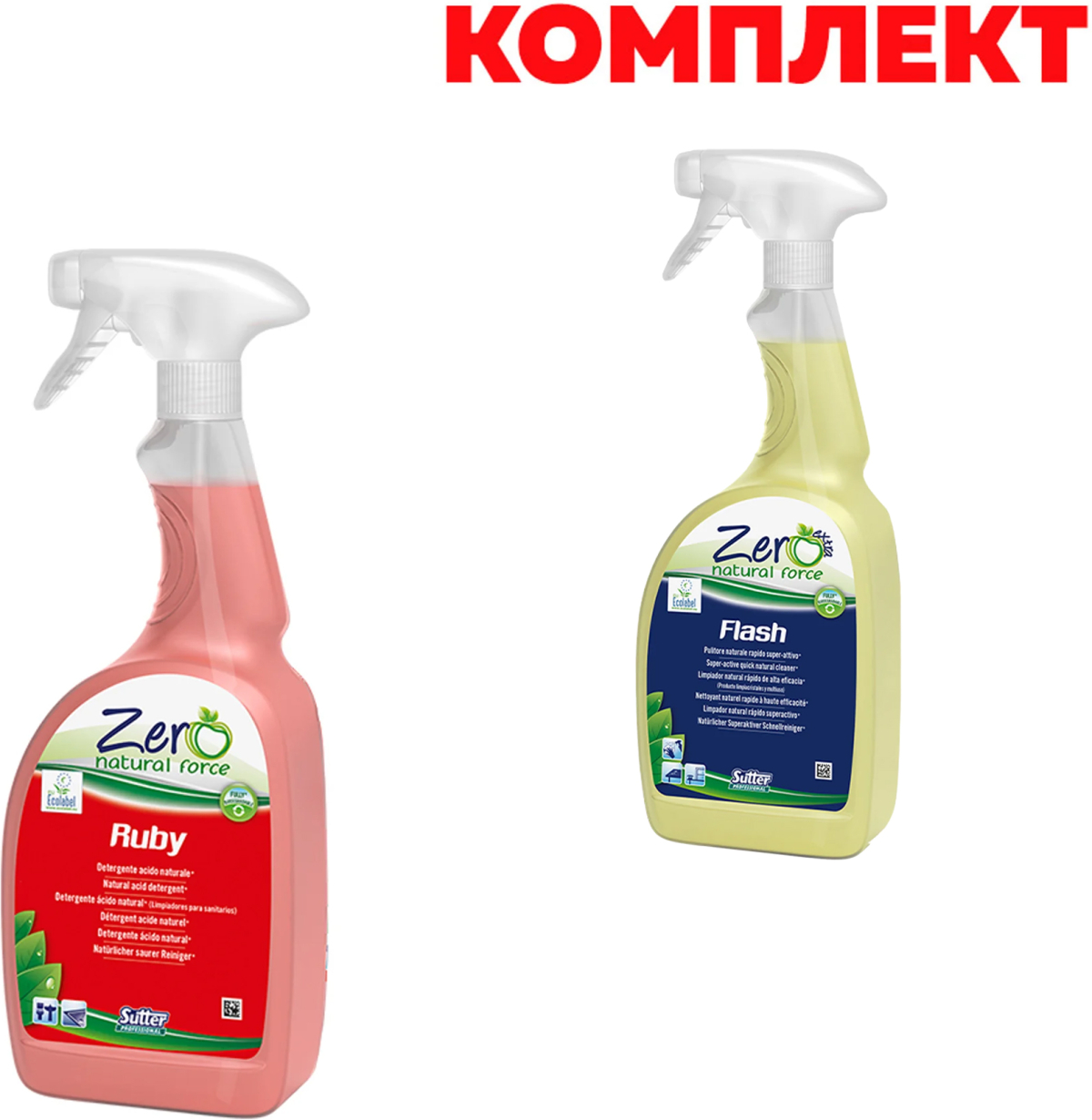 Почистващ продукт Sutter Препарат за почистване на баня Zero Ruby, 750 mlна ниска цена с бърза доставка - BestPC.BG