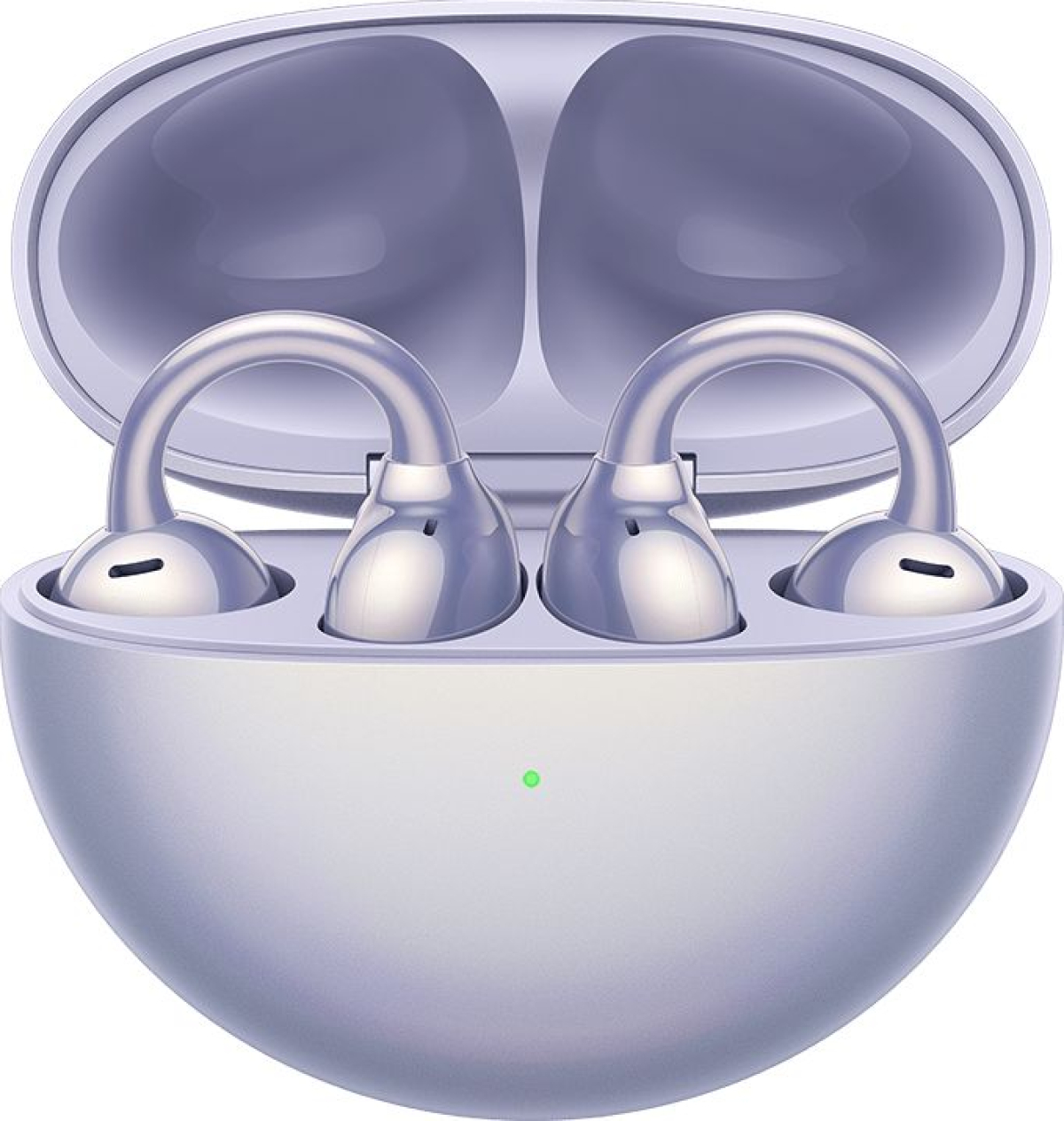 Слушалки Huawei FreeClip, Оpen-Ear, Bluetooth 5.3, Микрофон, 10.8 мм, 510 mAh, 55 mAh, Лилавна ниска цена с бърза доставка - BestPC.BG