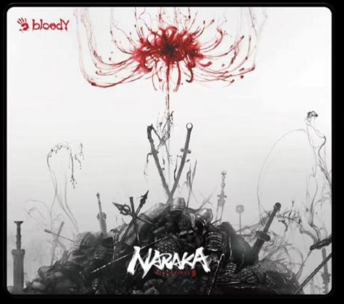 Подложка за мишка Геймърски пад A4 Bloody BP-45 Naraka, M размер, 450 x 500 x 3mmна ниска цена с бърза доставка - BestPC.BG