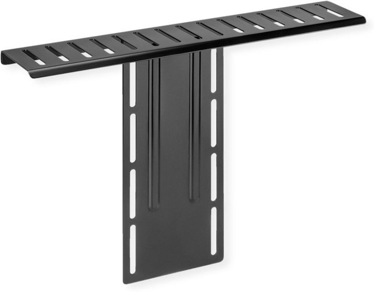 Стойка за монитор ROLINE 17.03.0034 :: Рафт за аксесоари за монитор с VESA, черенна ниска цена с бърза доставка - BestPC.BG