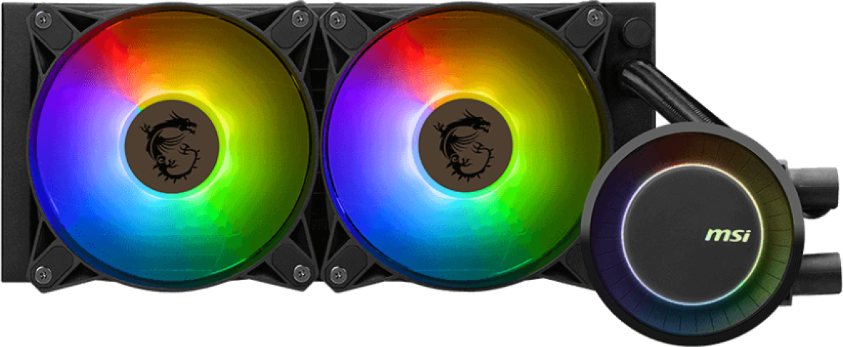 Водно охлаждане MAG CORELIQUID E240, 75.04 CFM, 4-pin, ARGB, 3000 RPM, Intel, AMD, Черенна ниска цена с бърза доставка - BestPC.BG