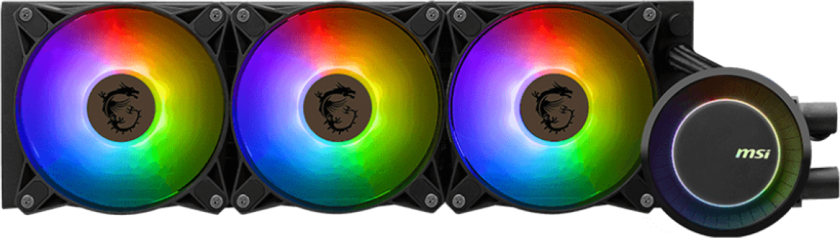 Водно охлаждане MAG CORELIQUID E360, 75.04 CFM, ARGB, 4-Pin, 20 dBA, 3000 RPM, Intel, AMD, Черенна ниска цена с бърза доставка - BestPC.BG