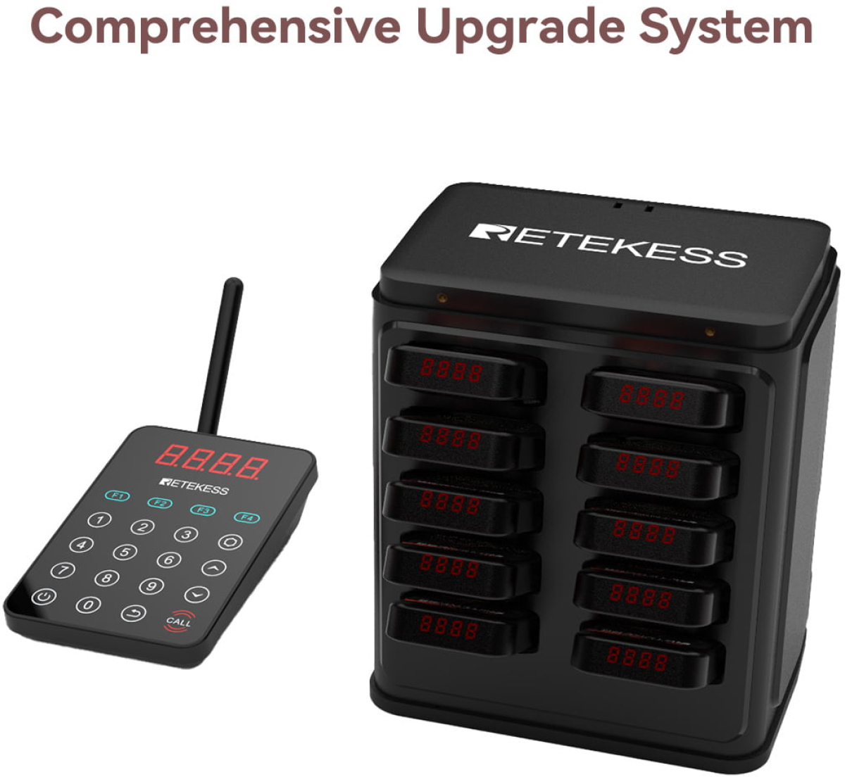 Безжична система за повикване за ресторанти, RETEKESSна ниска цена с бърза доставка - BestPC.BG
