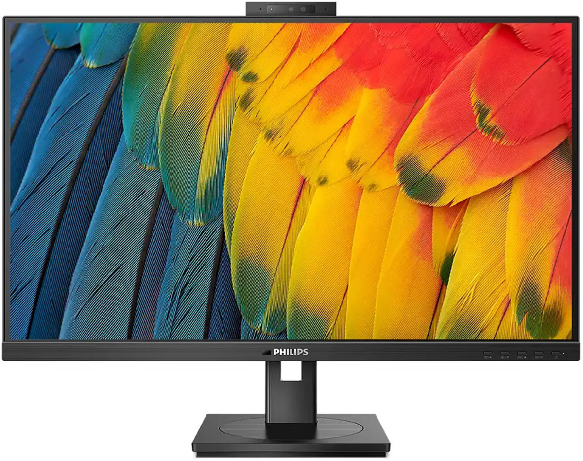 Монитор Philips 27B1U5601H, 27" 2560 x 1440 QHD, IPS, 4ms,75 Hz, 1х HDMI,1х DP, 1x RJ45, черенна ниска цена с бърза доставка - BestPC.BG