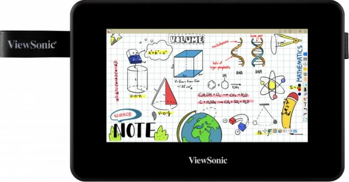 Графичен таблет VIEWSONIC ViewBoard Pen Display - 7", 1024 x 600 пиксела, Черен; ID710-BWWна ниска цена с бърза доставка - BestPC.BG
