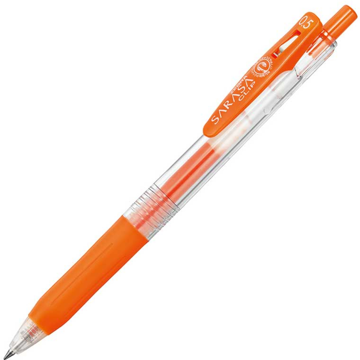 Zebra Гел ролер Sarasa Clip, автоматичен, 0.5 mm, червено-оранжевна ниска цена с бърза доставка - BestPC.BG