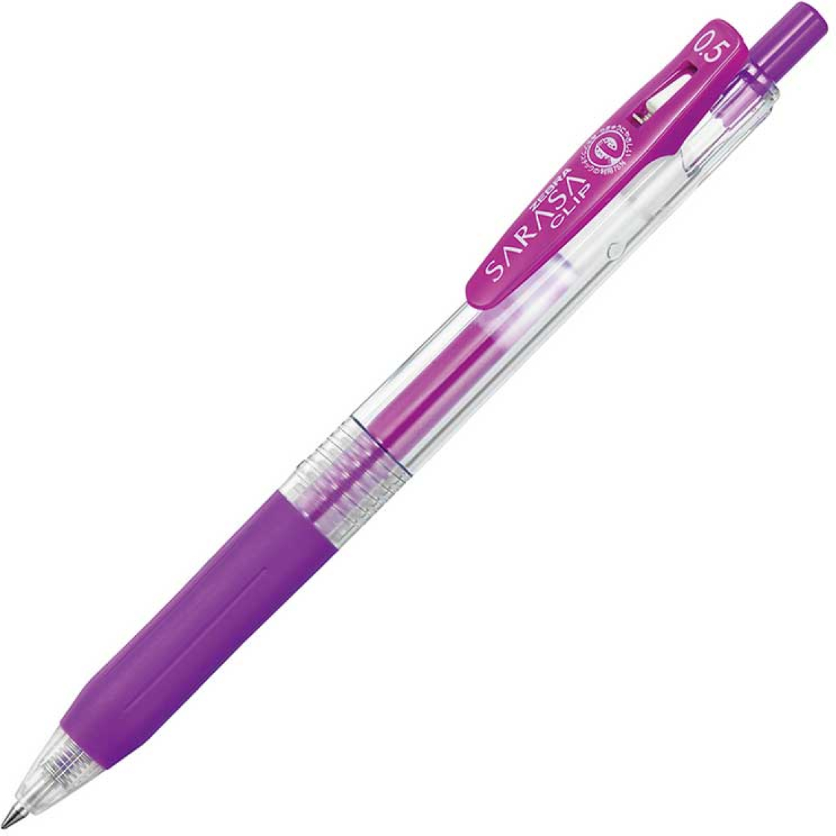 Zebra Гел ролер Sarasa Clip, автоматичен, 0.5 mm, лилавна ниска цена с бърза доставка - BestPC.BG