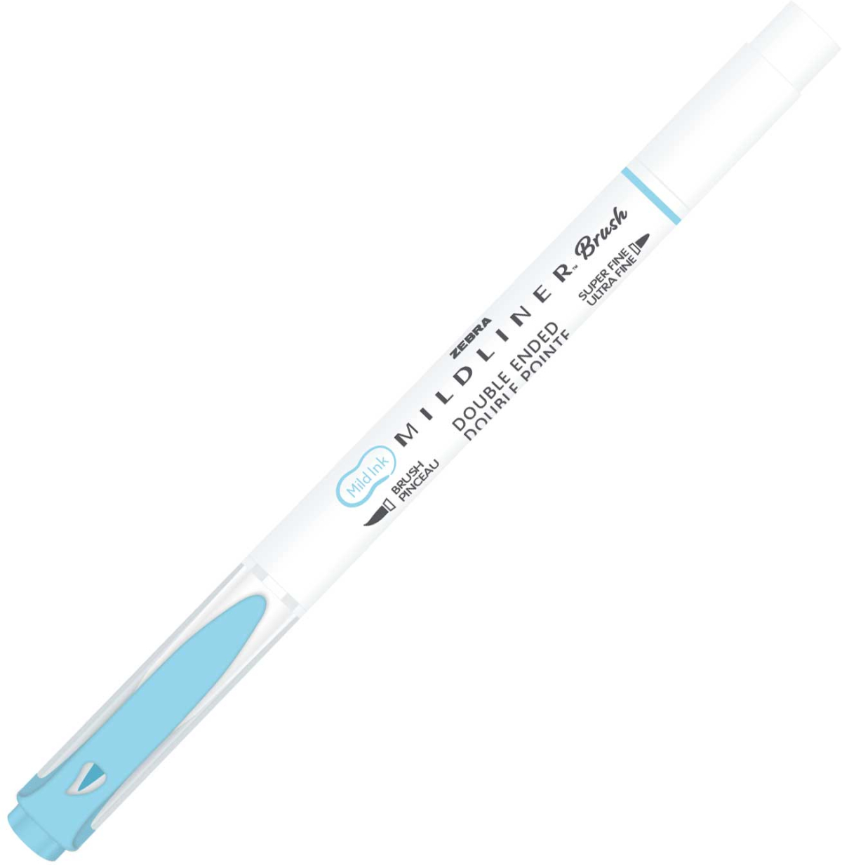 Zebra Маркер-четка Mildliner Brush&Marker Fluorescent, синна ниска цена с бърза доставка - BestPC.BG