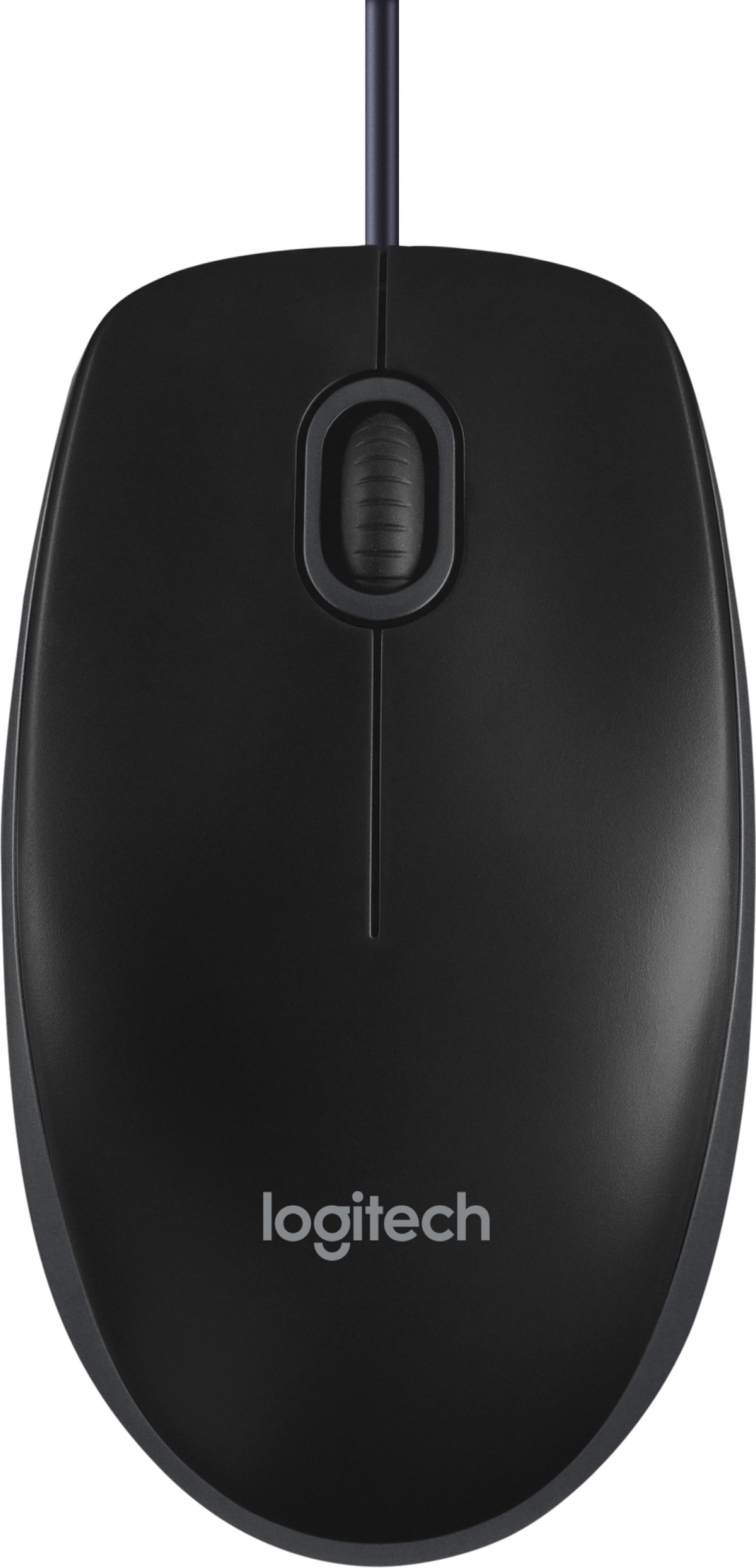 Мишка Logitech B100, оптична, USB, 800 dpi, чернана ниска цена с бърза доставка - BestPC.BG