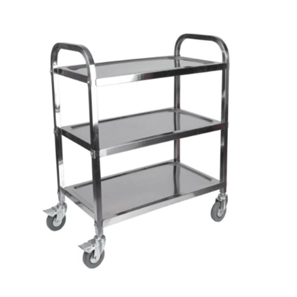 Продукт Office1 Количка за сервиране, 3 нива, метална, 86.5 х 45 х 89.5 cmна ниска цена с бърза доставка - BestPC.BG