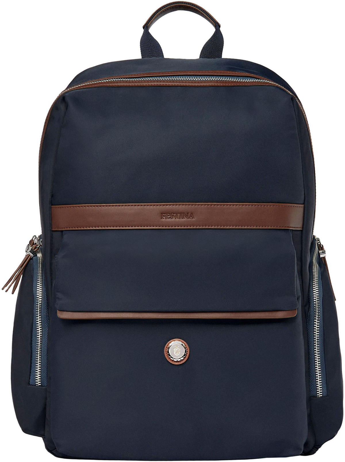 Festina Раница Button, синьо-кафявана ниска цена с бърза доставка - BestPC.BG