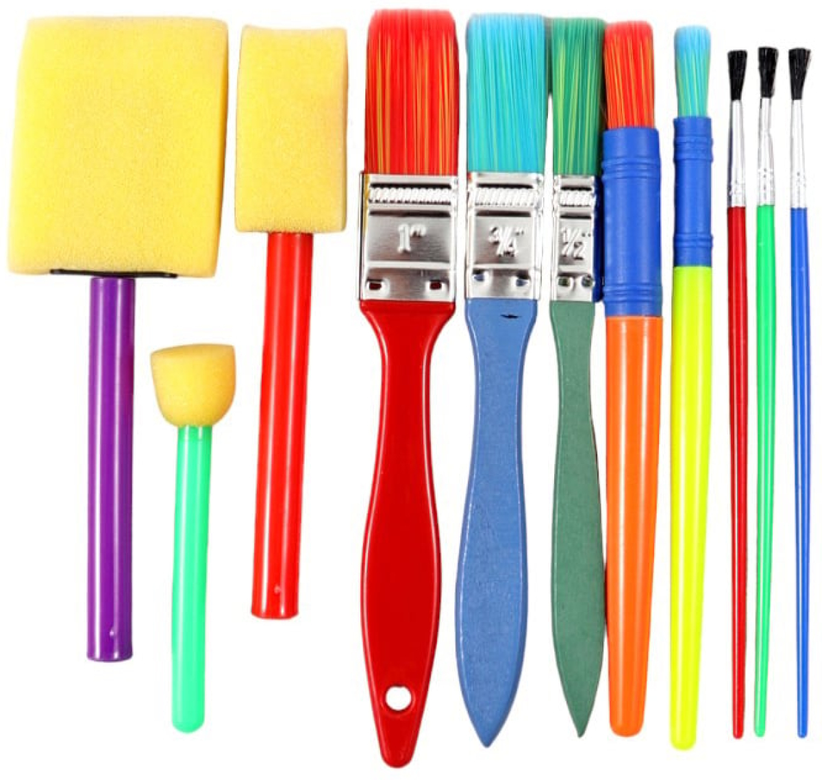 Foska Комплект четки за рисуване, 11 брояна ниска цена с бърза доставка - BestPC.BG