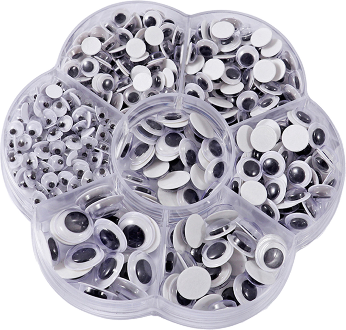 Продукт Foska Мърдащи очички, самозалепващи се, 500 брояна ниска цена с бърза доставка - BestPC.BG