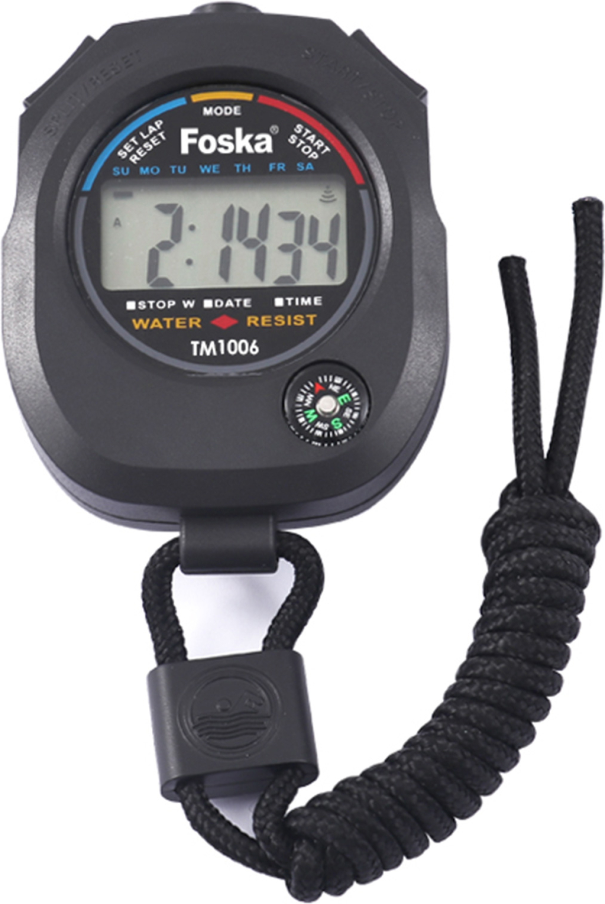 Продукт Foska Хронометър, водоустойчив, с будилникна ниска цена с бърза доставка - BestPC.BG