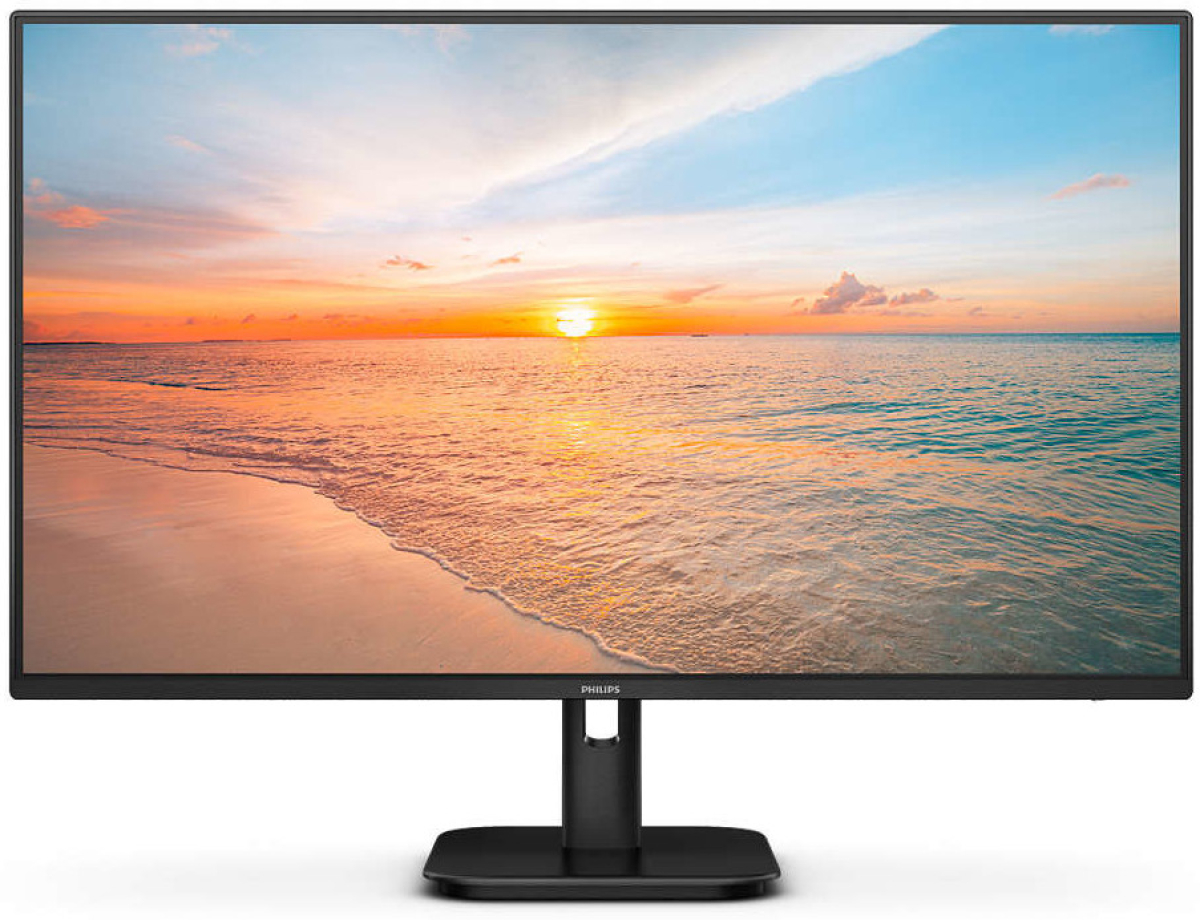 Монитор Philips 27E1N1300A/00, 27\'\', IPS WLED panel, AG, FHD 1920 x1080, 16:9, 100Hz, 1ms, 250 cd/m2, 1300:1, HDMI, USB-C, Blackна ниска цена с бърза доставка - BestPC.BG