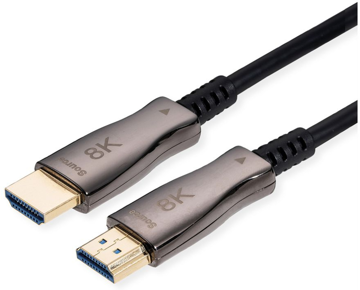 VALUE 14.99.3483: Кабел HDMI 8K Active Optical (AOC), M-M, 30мна ниска цена с бърза доставка - BestPC.BG