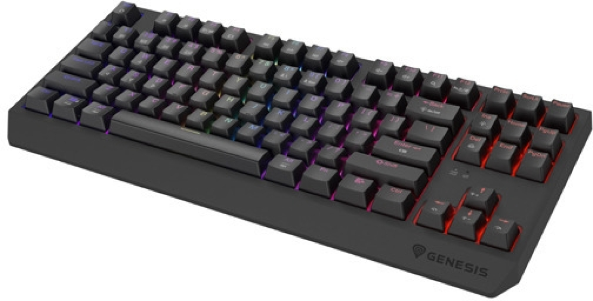 Клавиатура Genesis Gaming Keyboard Thor 230 TKL Wireless US Black RGB Mechanical Outemu Panda, Чернана ниска цена с бърза доставка - BestPC.BG