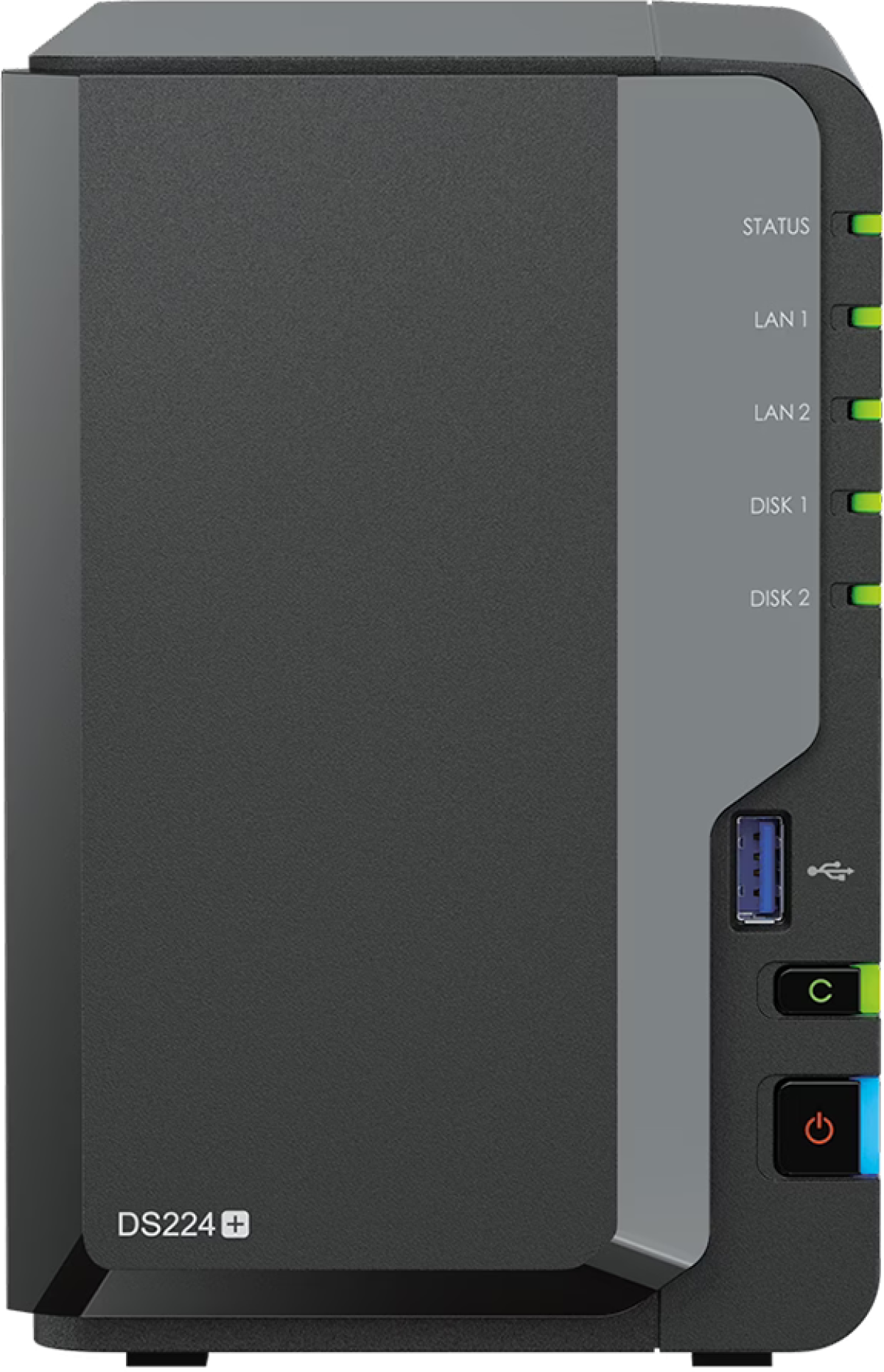 Мрежов сторидж (NAS/SAN) Synology DS224+,Tower, 2-bays 3.5\'\' SATA HDD/SSD, CPU Intel Celeron J4125 4-coreна ниска цена с бърза доставка - BestPC.BG