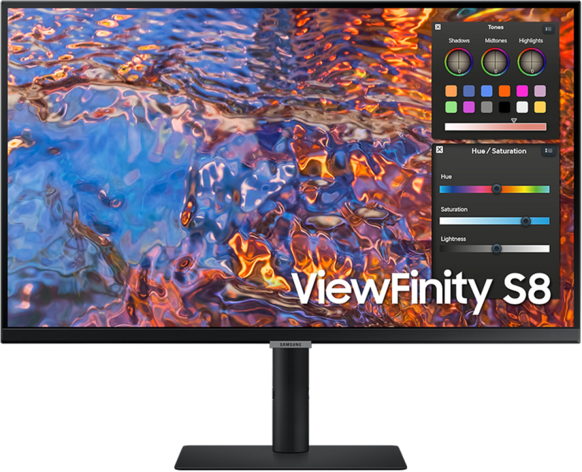 Монитор LED Samsung LS27B800PXPXEN HRM S80PB, 27" UHD FLAT 16:9 (3840x2160)на ниска цена с бърза доставка - BestPC.BG