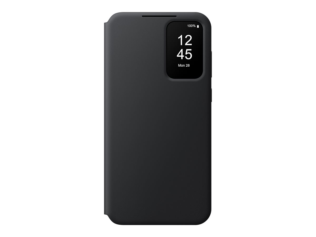 Калъф за смартфон SAMSUNG A35 Smart View Wallet Case Blackна ниска цена с бърза доставка - BestPC.BG