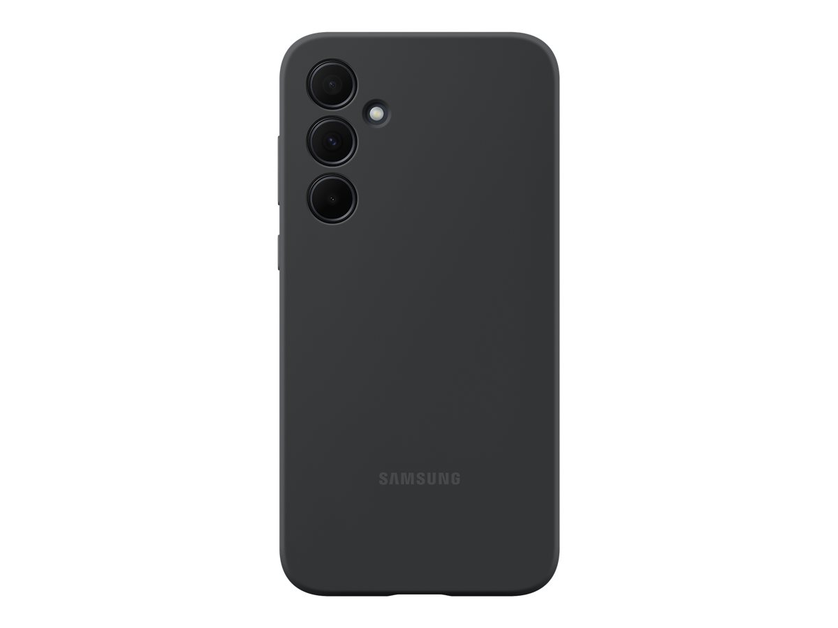 Калъф за смартфон SAMSUNG A35 Silicone Case Blackна ниска цена с бърза доставка - BestPC.BG
