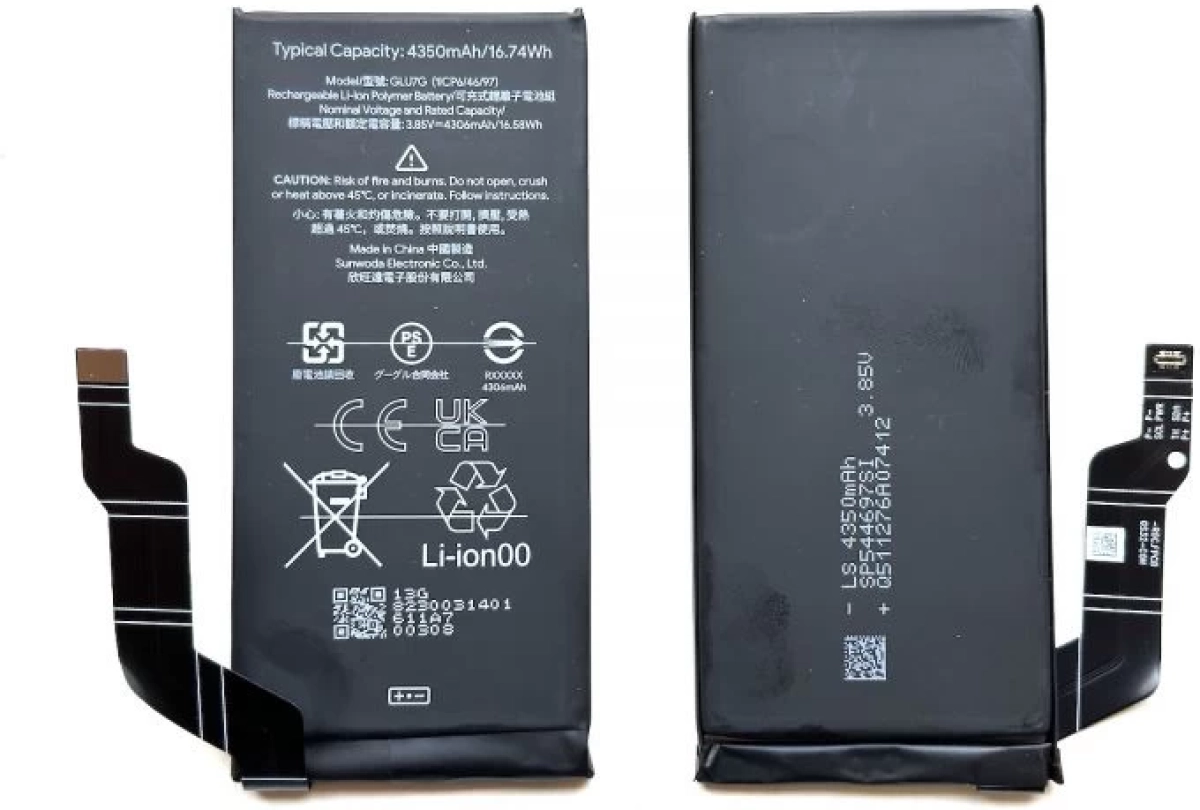 Батерия за смартфон GLU7G Google Pixel 6A, 3.85V, 4410mAhна ниска цена с бърза доставка - BestPC.BG