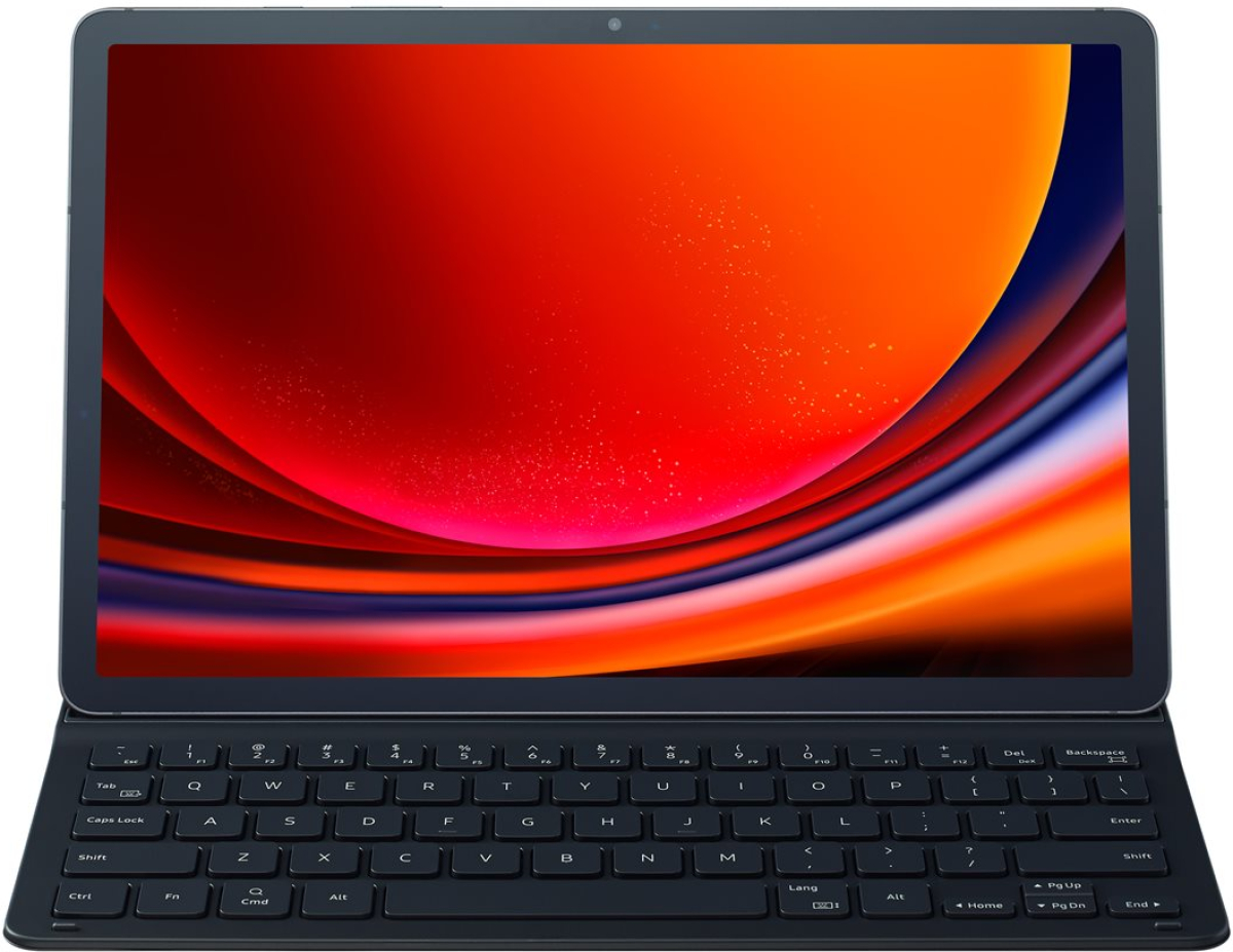 Аксесоар за таблет SAMSUNG TAB S9-FE Book Cover Keyboard Slim Blackна ниска цена с бърза доставка - BestPC.BG