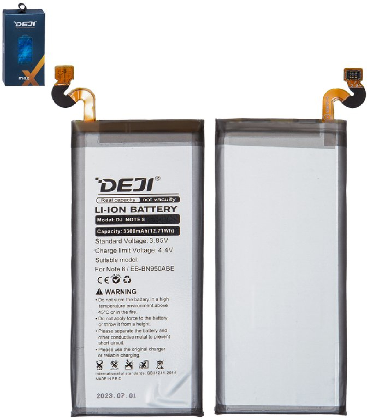 Батерия за смартфон EB-BN950ABE Samsung Galaxy Note 8, 3.85V, 3300mAhна ниска цена с бърза доставка - BestPC.BG