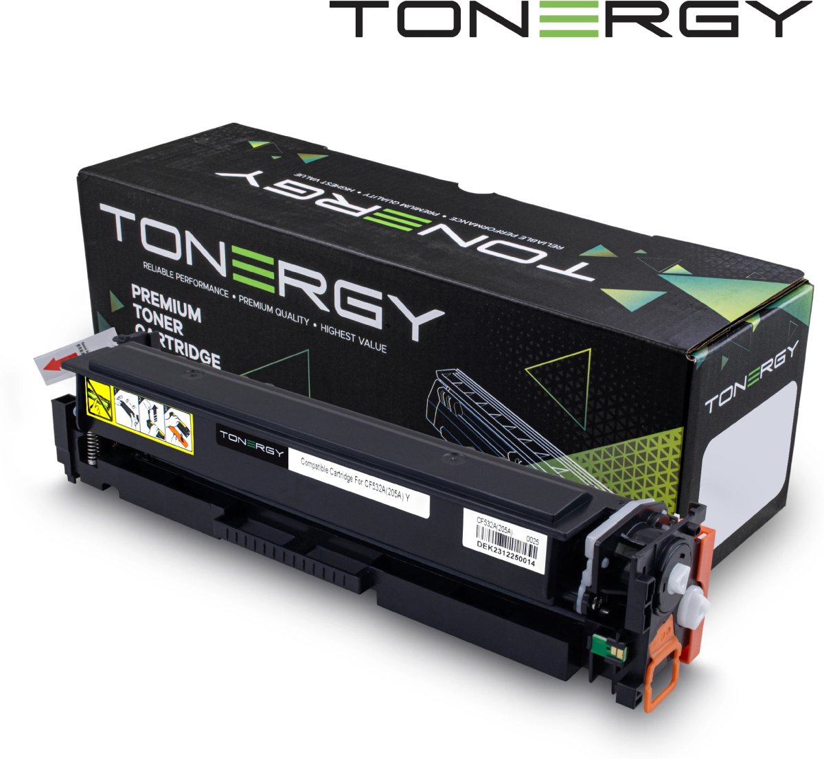 Тонер за лазерен принтер Compatible Toner Cartridge HP 205A CF532A Yellow, Standard Capacity 0.9kна ниска цена с бърза доставка - BestPC.BG