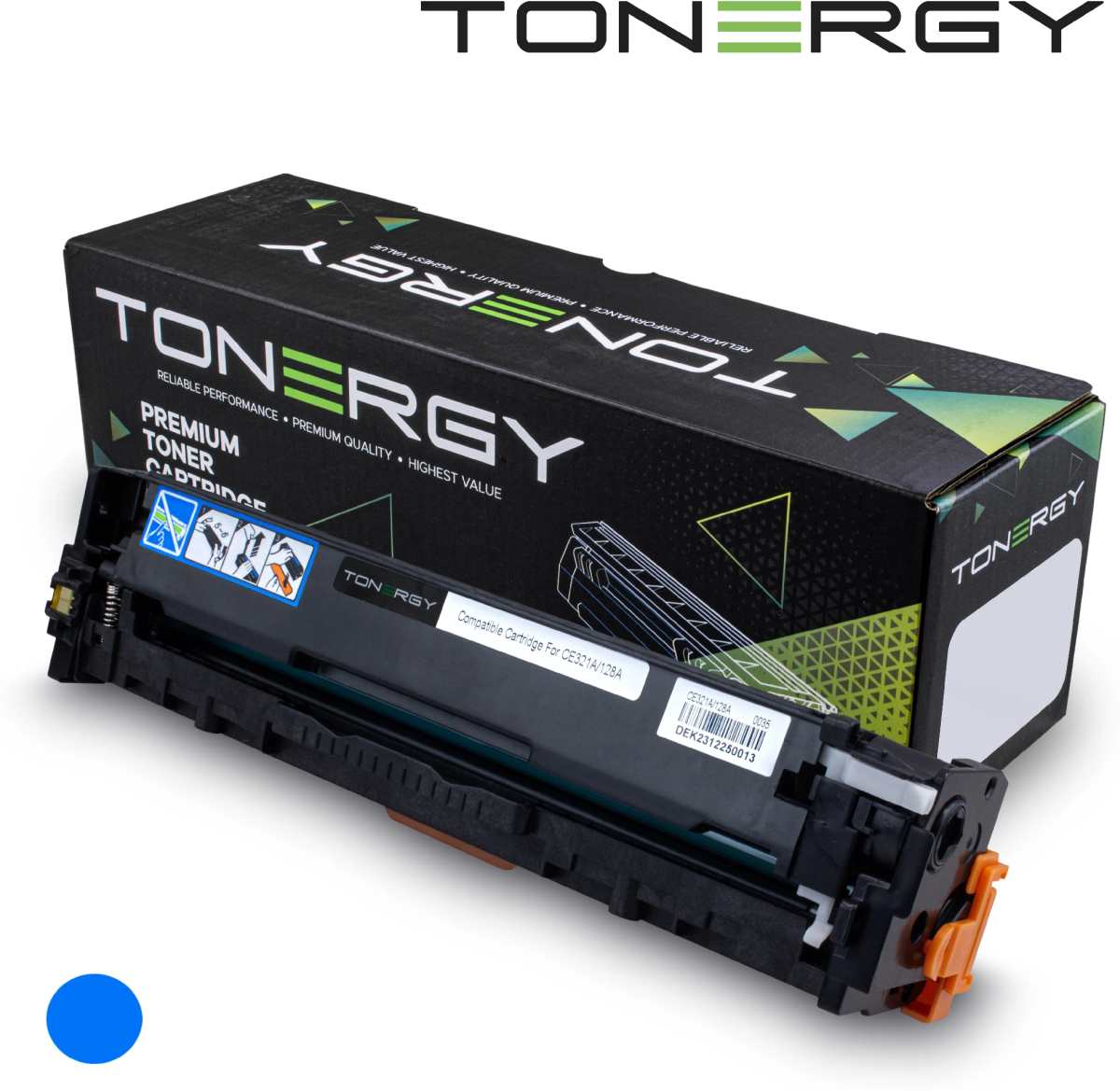 Тонер за лазерен принтер Toner Cartridge HP 128A CE321A Cyan, Standard Capacity 1.3kна ниска цена с бърза доставка - BestPC.BG