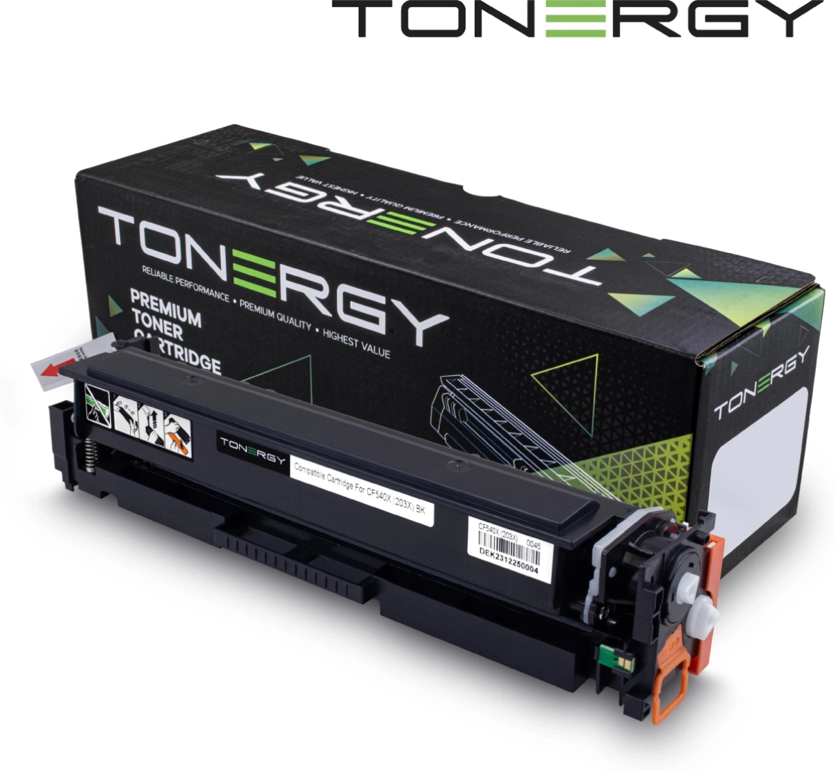 Тонер за лазерен принтер Compatible Toner Cartridge HP 203X CF541X Cyan, High Capacity 2.5kна ниска цена с бърза доставка - BestPC.BG