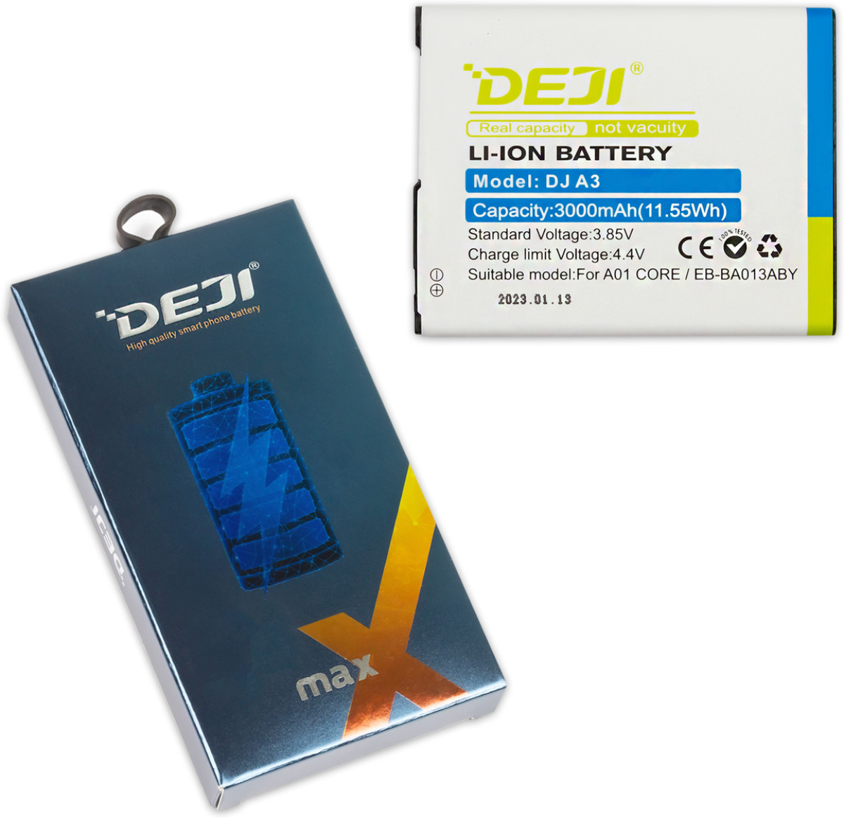 Батерия за смартфон EB-BA013ABY Samsung Galaxy A01 Core, 3.85V, 3000mAhна ниска цена с бърза доставка - BestPC.BG