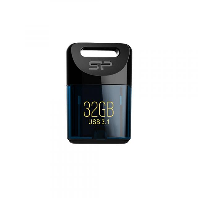 USB памет SILICON POWER Jewel J06 32GB,USB 3.0 тъмно синяна ниска цена с бърза доставка - BestPC.BG