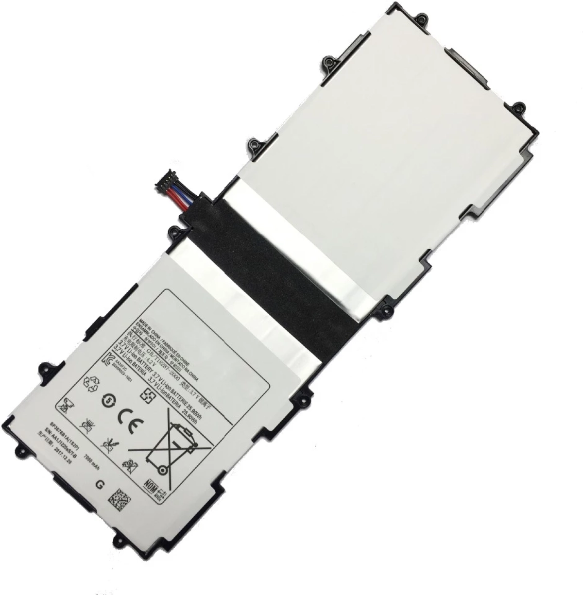 Аксесоар за таблет SP3676B1A батерия за таблет Samsung, 2 клетки, 3.7V, 25.84Whна ниска цена с бърза доставка - BestPC.BG